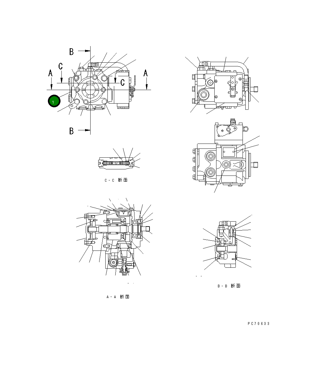 Корпус 257-81-41110 Komatsu