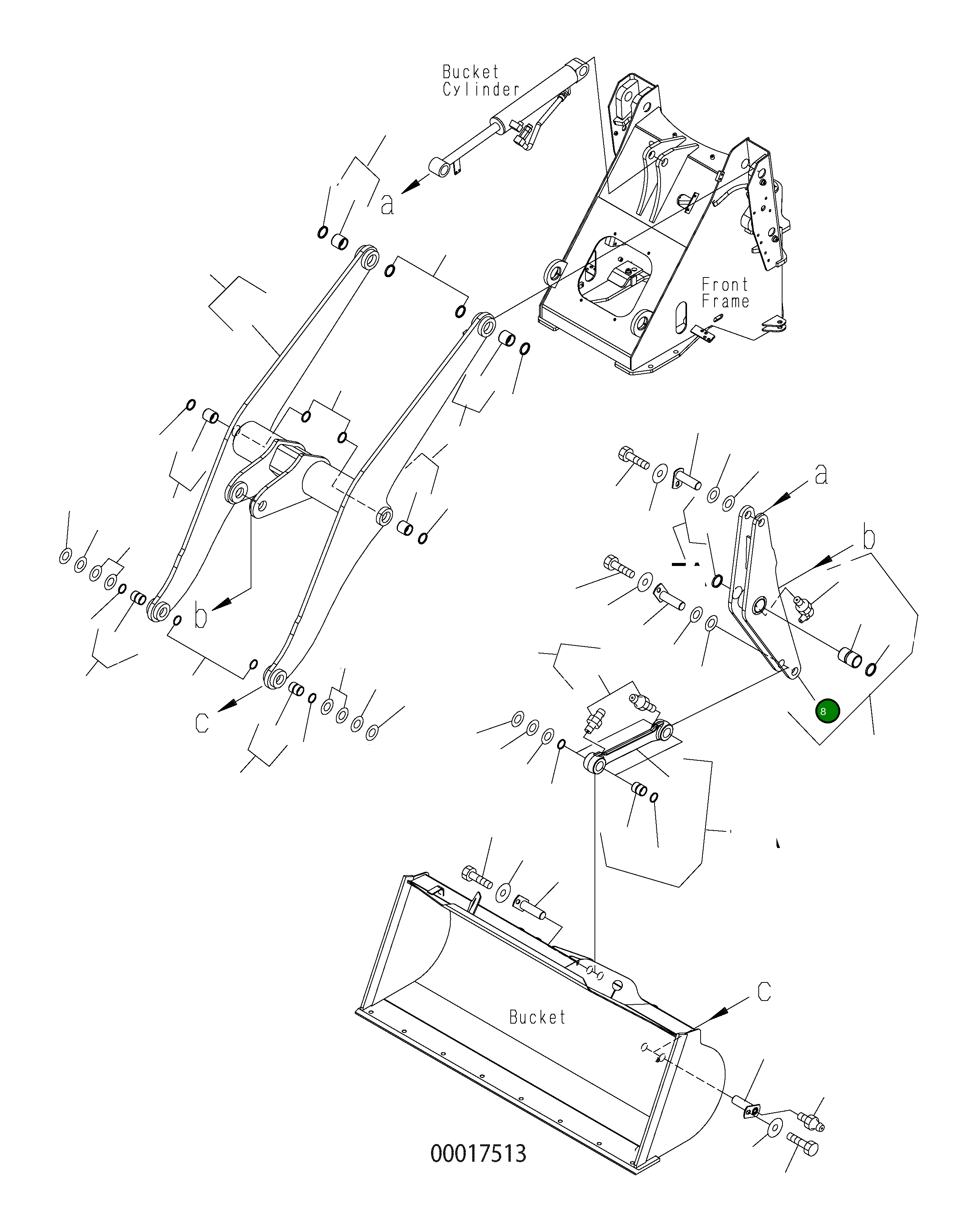 Коромысло 416-70-31212 Komatsu