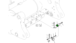Кронштейн 561-86-8A720 Komatsu
