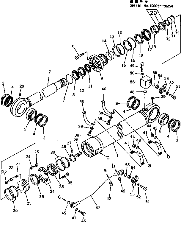 Проставка 707-40-25970 Komatsu