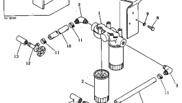 Кронштейн 6715-11-4180 Komatsu