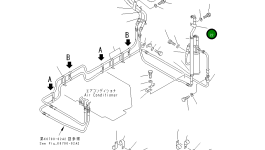 Клипса 195-06-41170 Komatsu