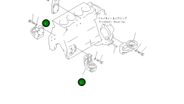 Кронштейн 203-01-61131 Komatsu