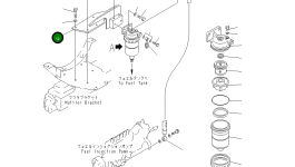 Кронштейн 6212-71-9310 Komatsu