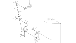 Кронштейн 263-43-32220 Komatsu