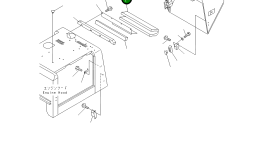 Лист 416-S06-2950 Komatsu