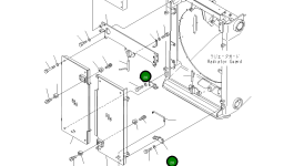 Кронштейн 17A-54-27130 Komatsu