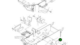 Лист 415-54-21691 Komatsu