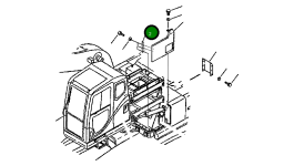 Кронштейн 20Y-54-KA610 Komatsu