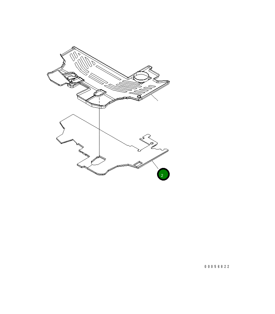 Лист 427-54-26480 Komatsu