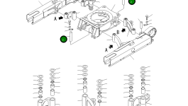 Палец 22J-35-16611 Komatsu