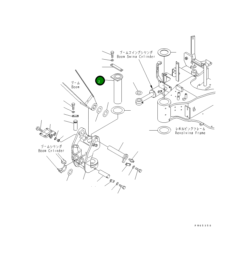 Палец 22L-70-11422 Komatsu