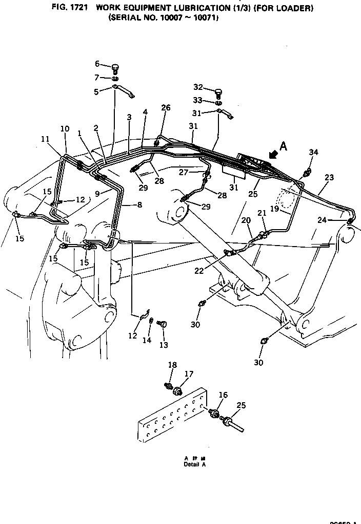 Трубка 209-72-16161 Komatsu