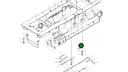 Кронштейн 8248-75-1312 Komatsu
