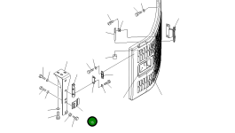 Кронштейн 22U-54-23151 Komatsu