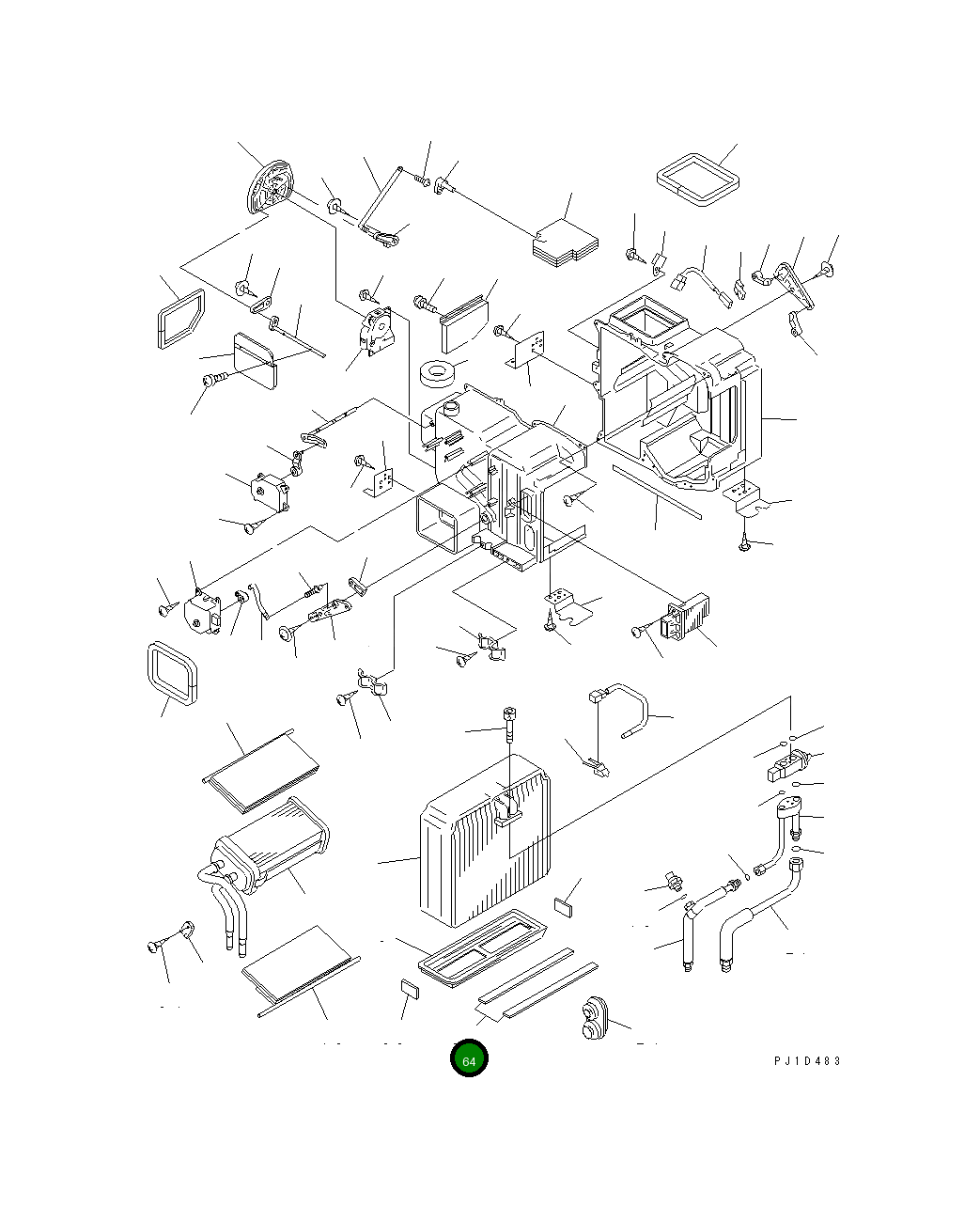 Набивка ND146637-5650 Komatsu