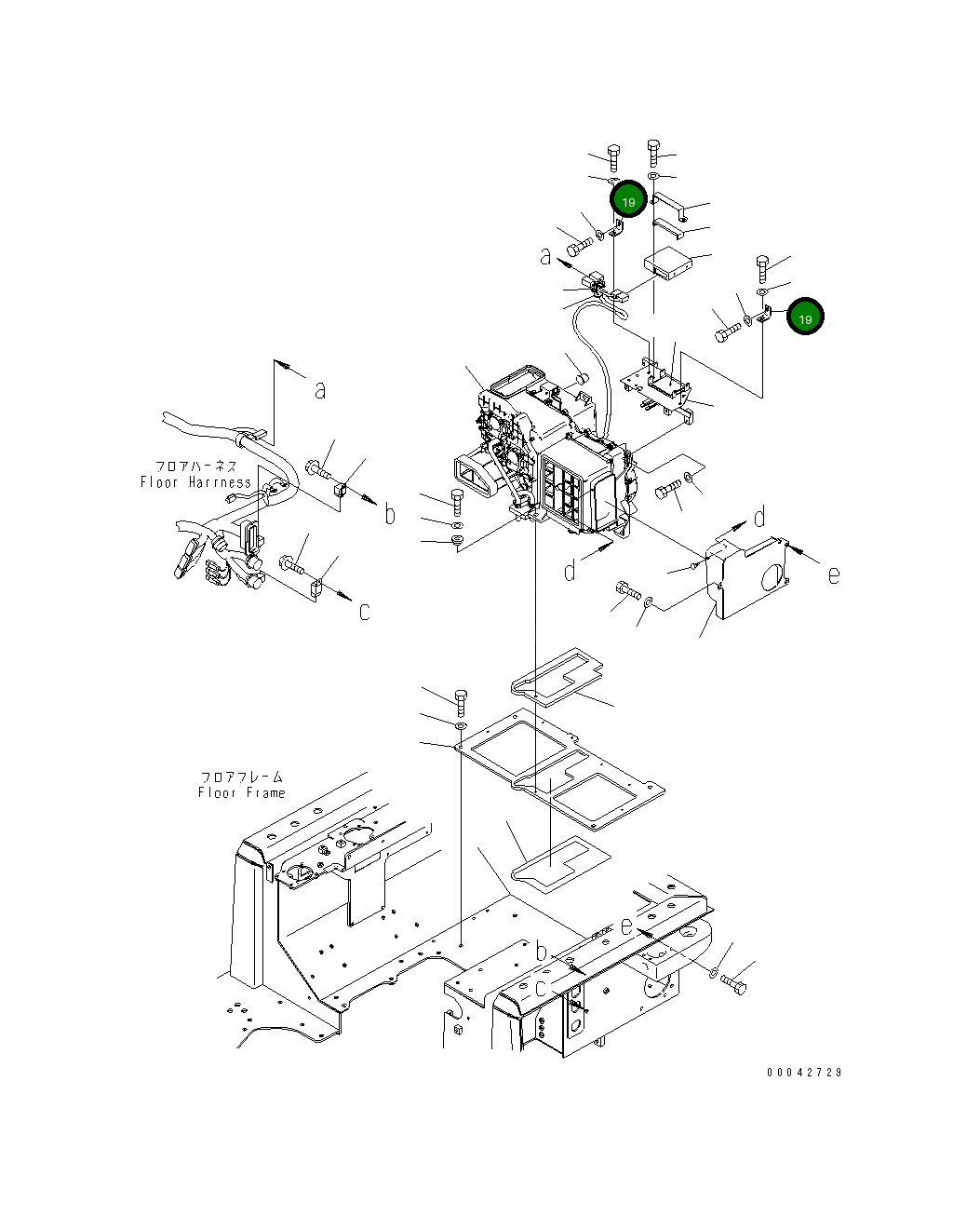 Кронштейн 17A-979-2120 Komatsu