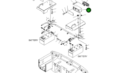 Кронштейн 423-06-44270 Komatsu