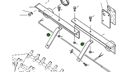 Кронштейн 4228340M1 Komatsu