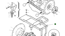 Опора 334407069 Komatsu