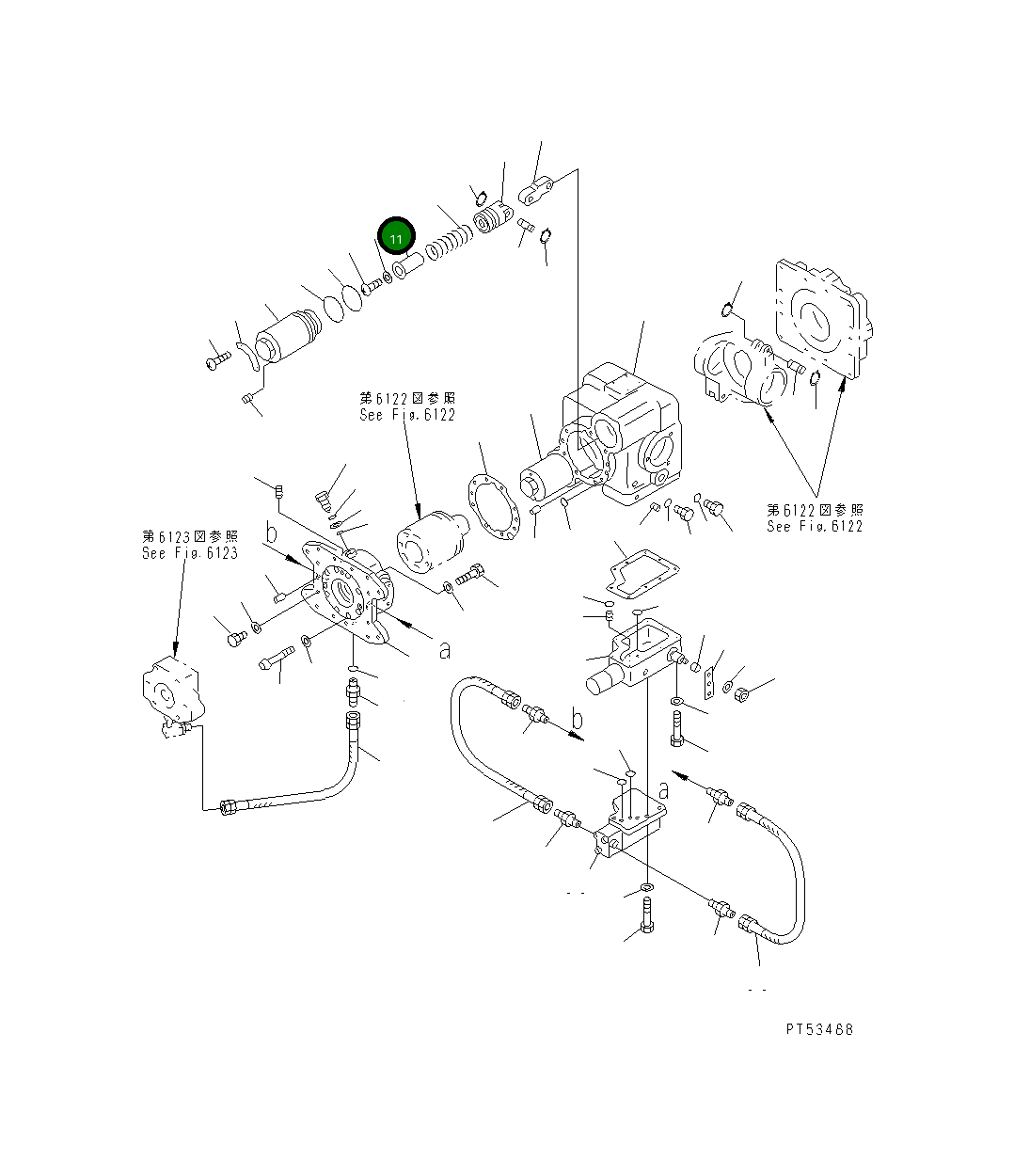 Направляющая 26C-61-12420 Komatsu