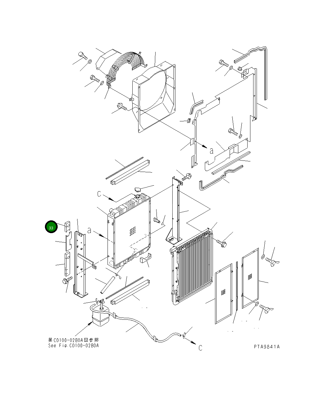 Лист 21Y-03-17390 Komatsu