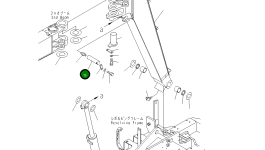 Палец 21U-70-31181 Komatsu