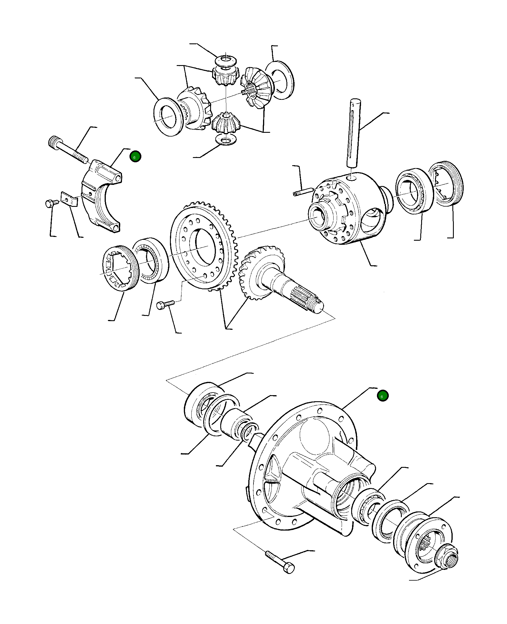 Опора MI3202673 Komatsu