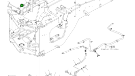 Кронштейн 421-02-61480 Komatsu