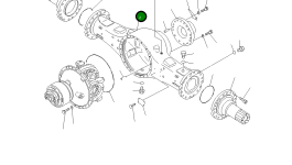 Корпус 421-23-23110 Komatsu