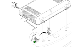 Кронштейн K1007934 Komatsu