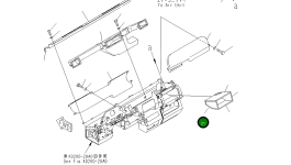 Лист 561-07-82440 Komatsu