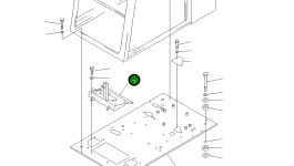 Кронштейн 20K-54-11620 Komatsu
