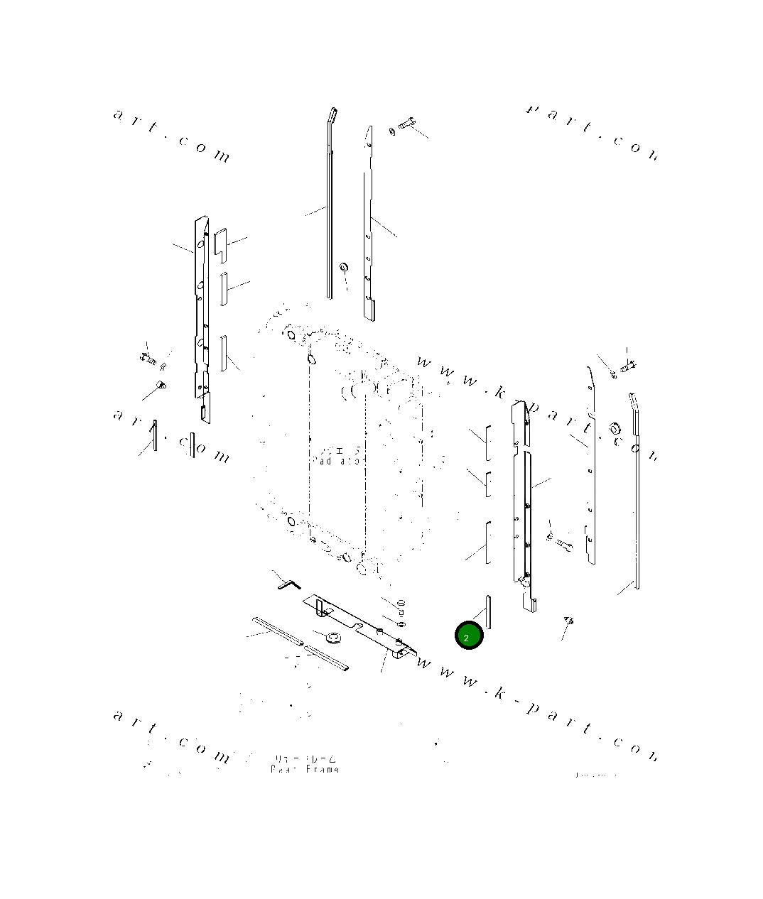 Лист 418-54-52320 Komatsu