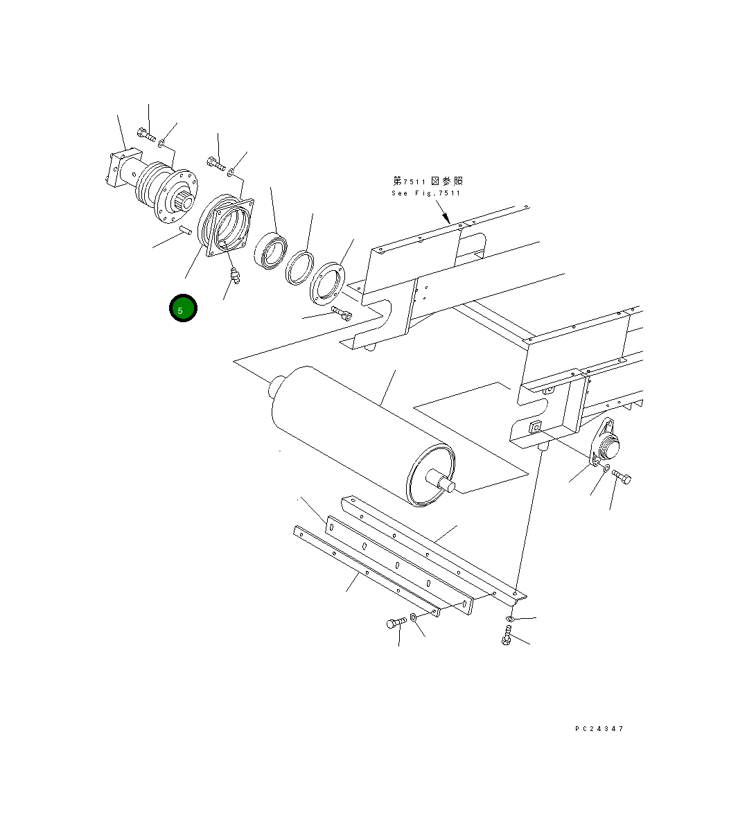 Корпус 8233-75-3440 Komatsu