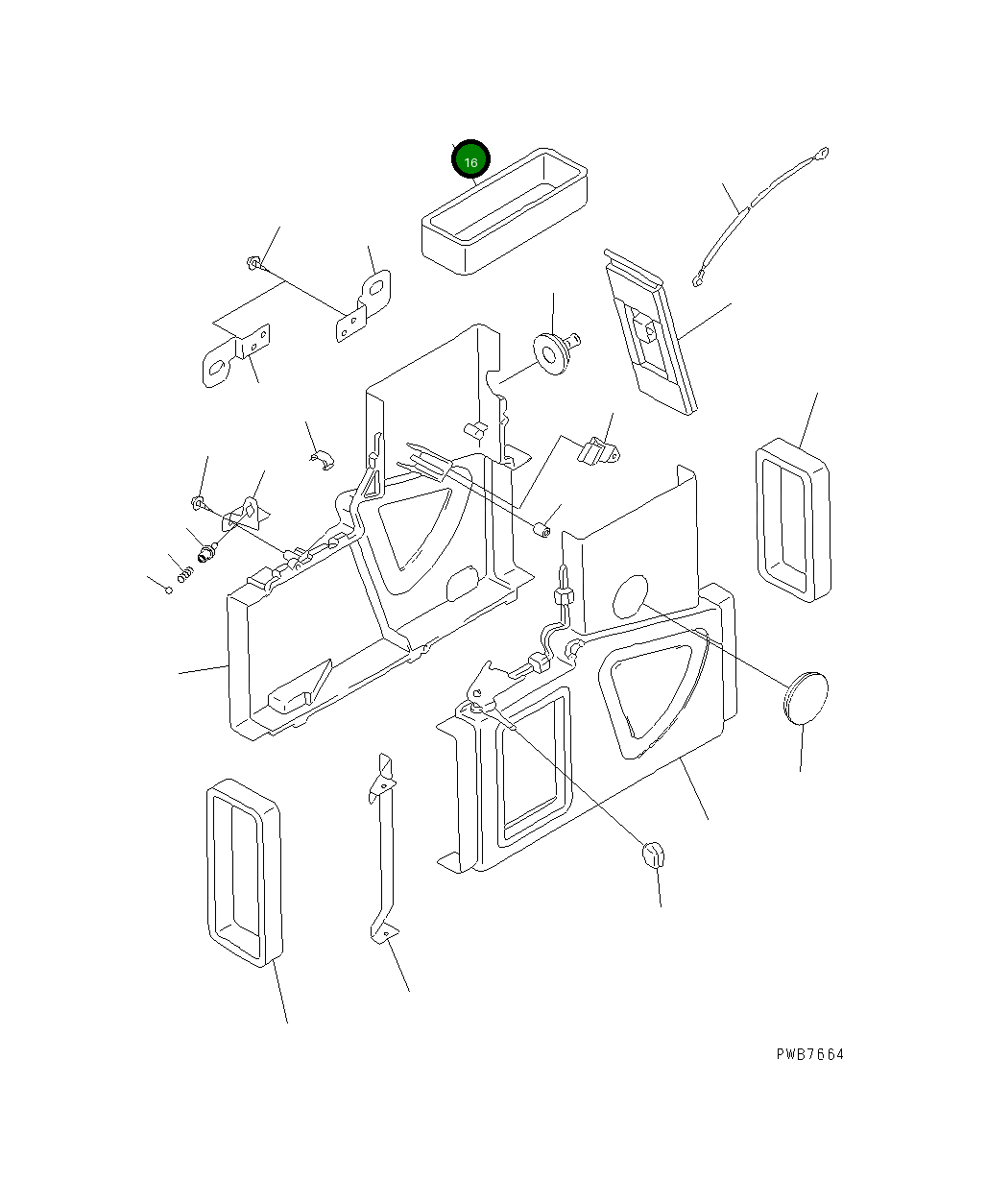 Набивка ND146648-8080 Komatsu