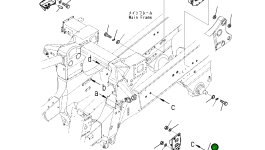 Кронштейн 561-46-82542 Komatsu