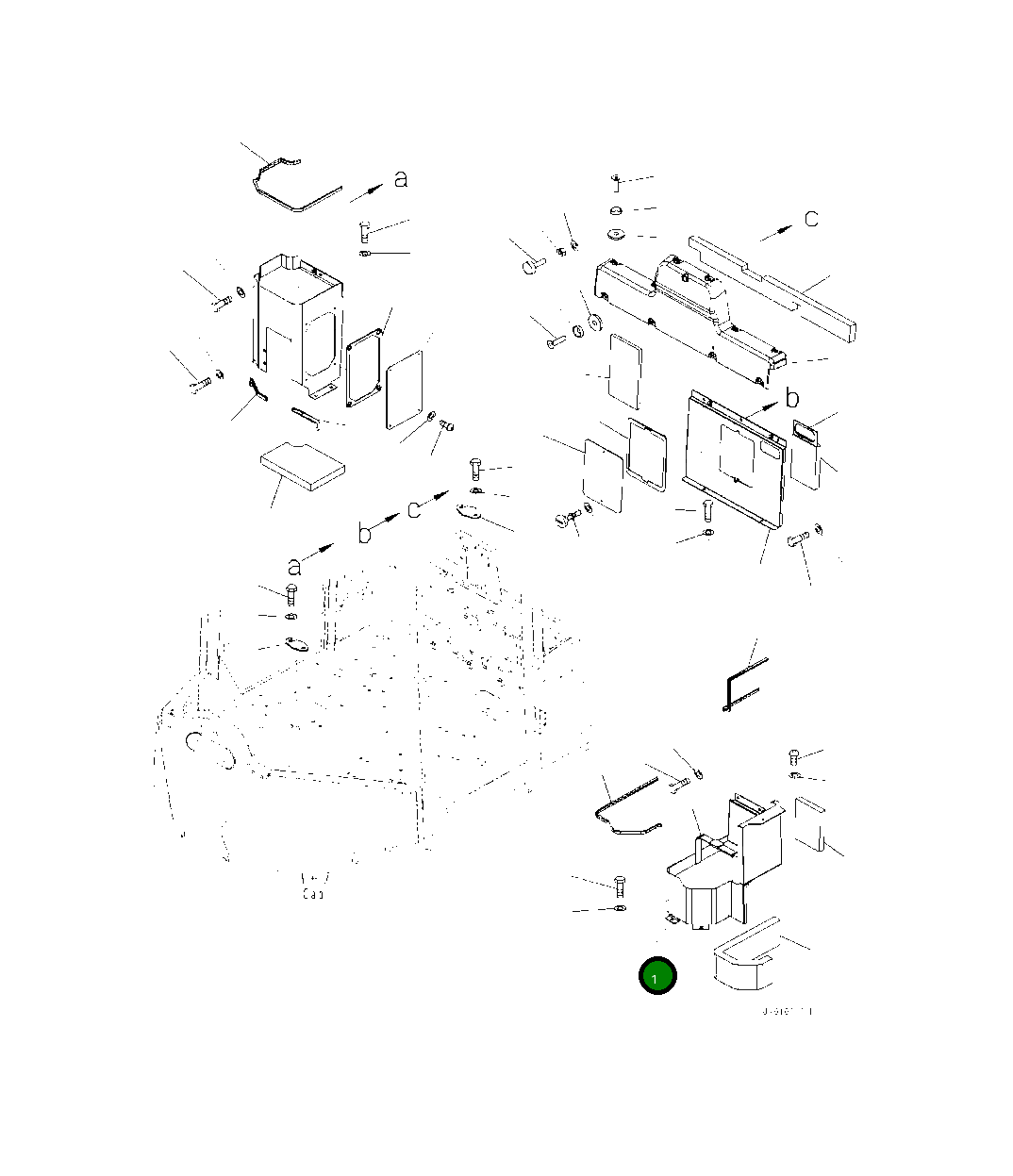 Корпус 419-926-5981 Komatsu