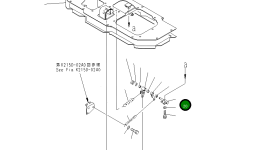Кронштейн 11Y-43-11612 Komatsu