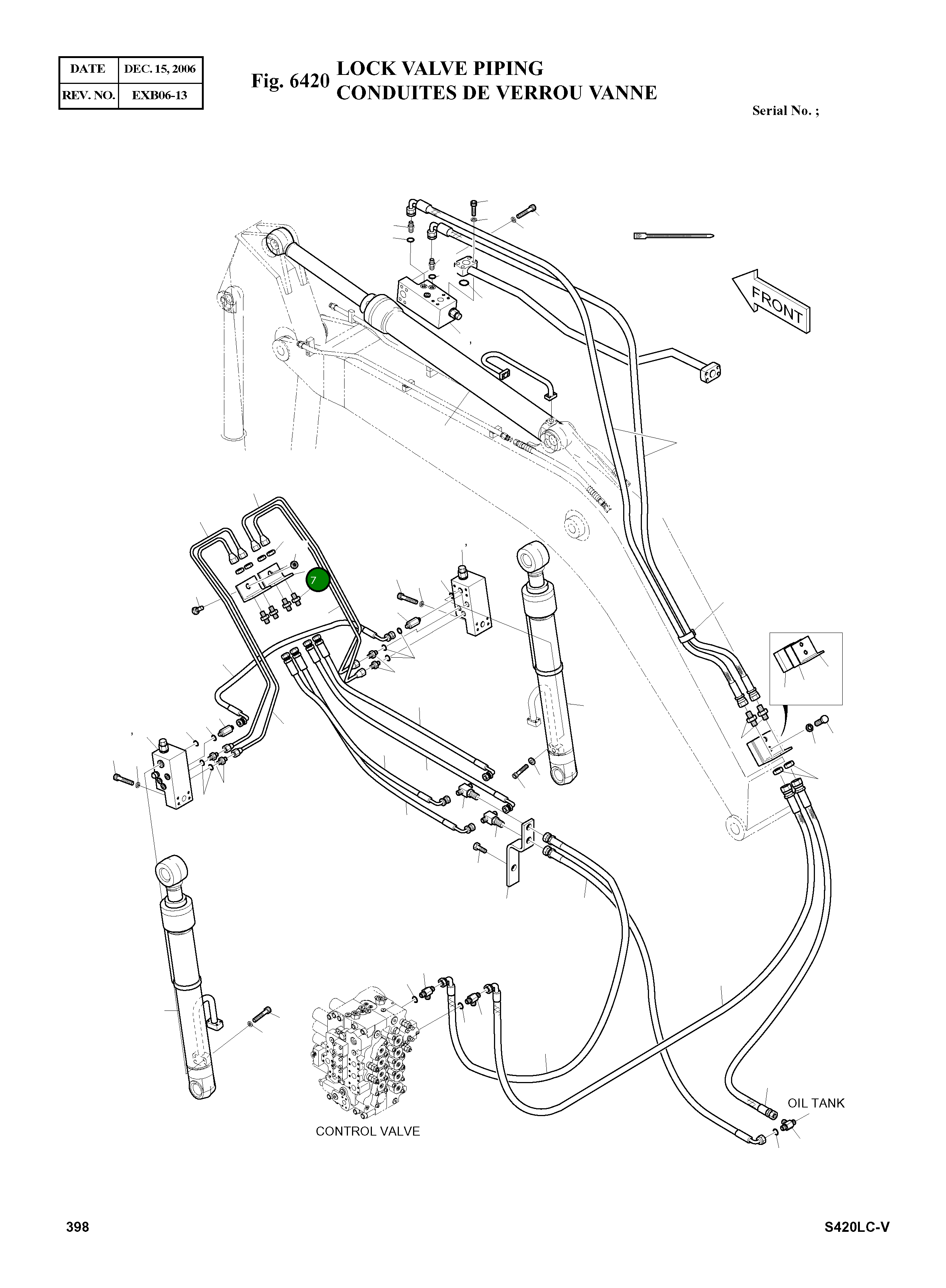 Кронштейн 195-01535A Komatsu
