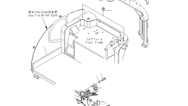 Лист 22K-54-22161 Komatsu