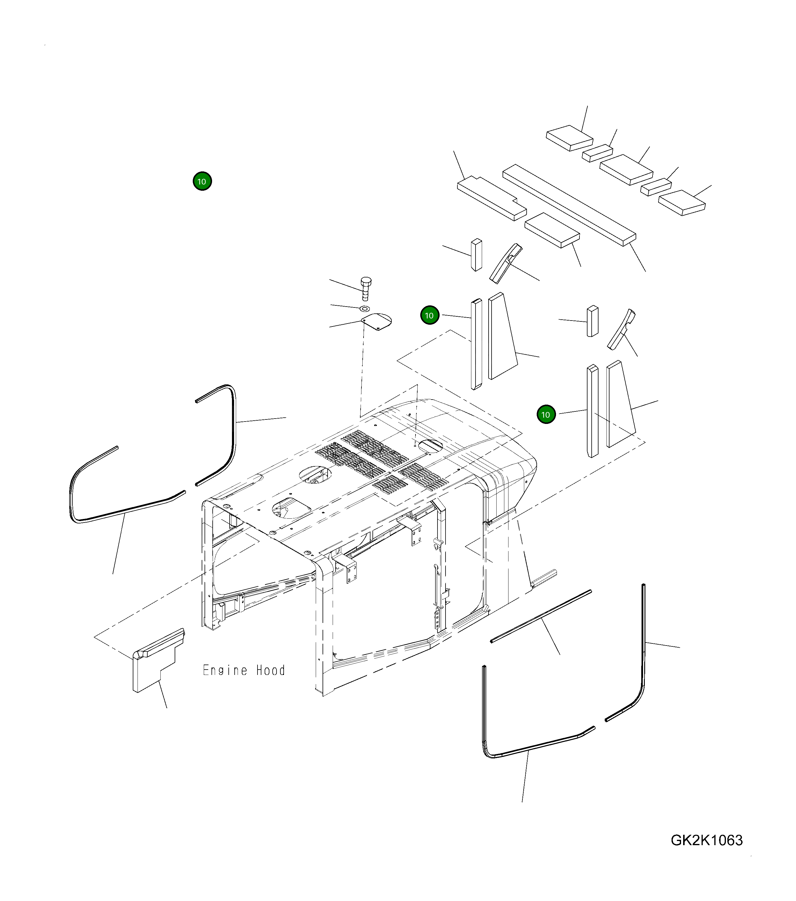 Лист 424-54-31451 Komatsu
