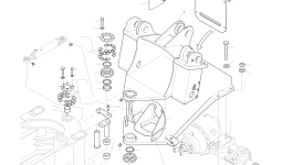 Кронштейн станины 421-46-H1320 Komatsu