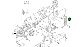 Контроллер 7834-24-3005 Komatsu