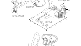 Кронштейн 566-95-6A920 Komatsu