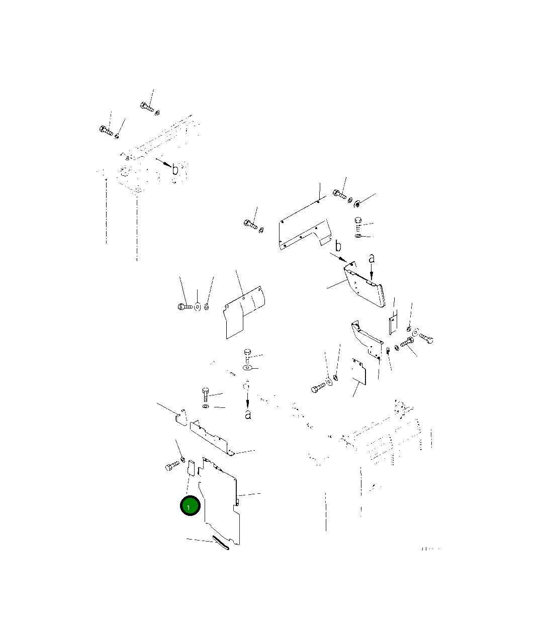 Лист 2A5-54-13532 Komatsu