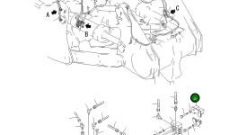 Кронштейн 19M-78-12540 Komatsu