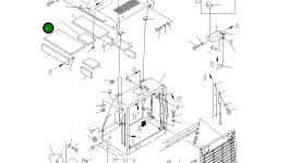Лист 235-54-46460 Komatsu