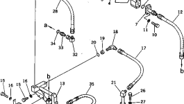 Трубка 209-62-33250 Komatsu