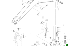 Палец 2123-2164 Komatsu